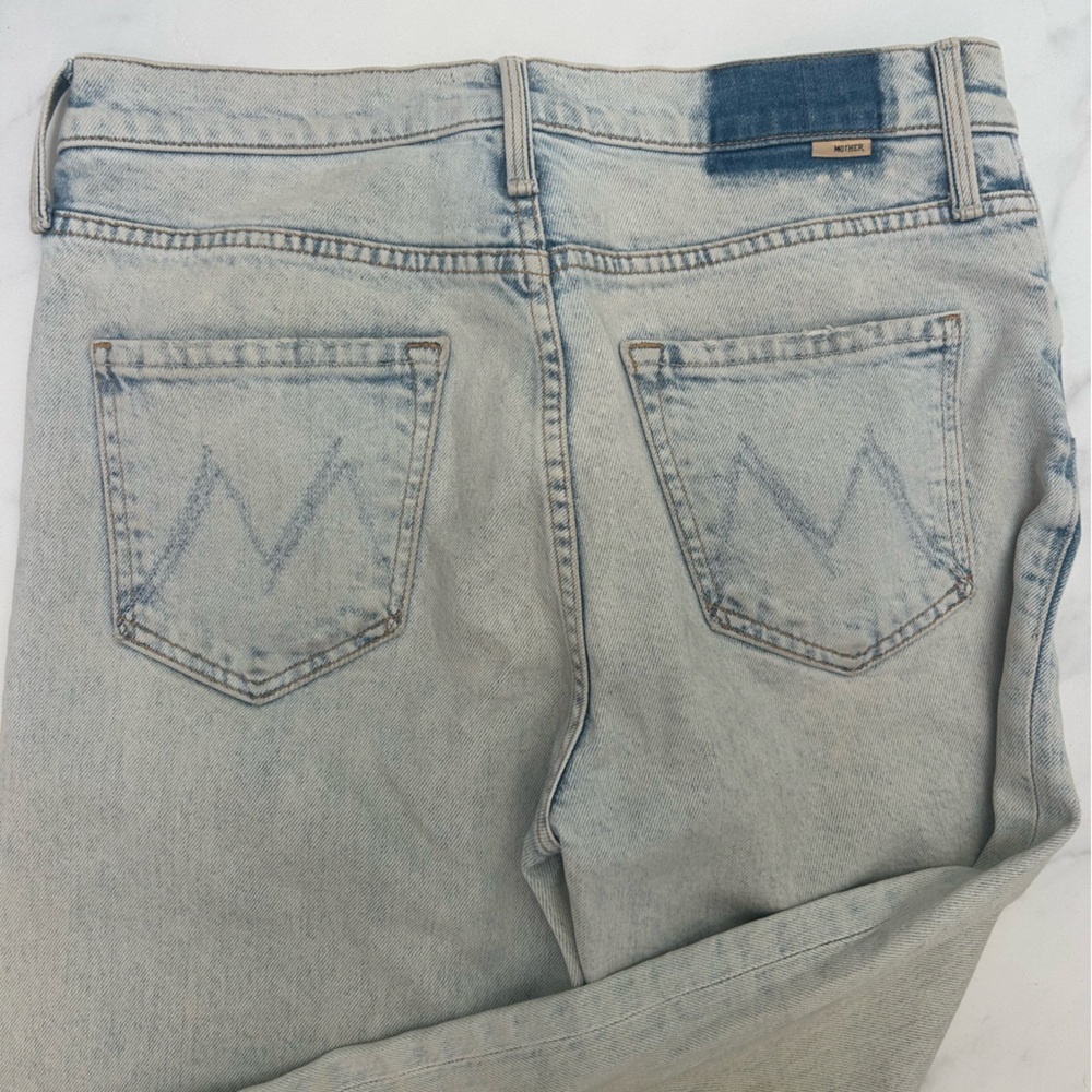 MOTHER SUPERIOR Tomcat Ankle Fray Jeans in Saved by the Bell - Picture 4 of 6